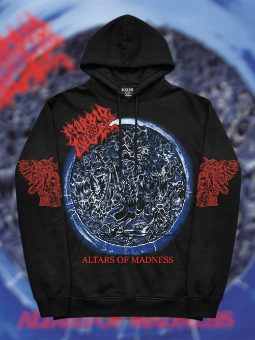 Poleron Morbid Angel Altars of Madness, estampado death metal - Poleras Metal Chile