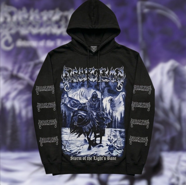 Poleron Dissection Storm of the Light's Bane, estampado black metal melodico - Poleras Metal Chile
