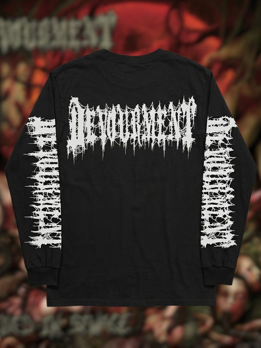 Polera manga larga Devourment Carved Into Ecstasy - vista posterior